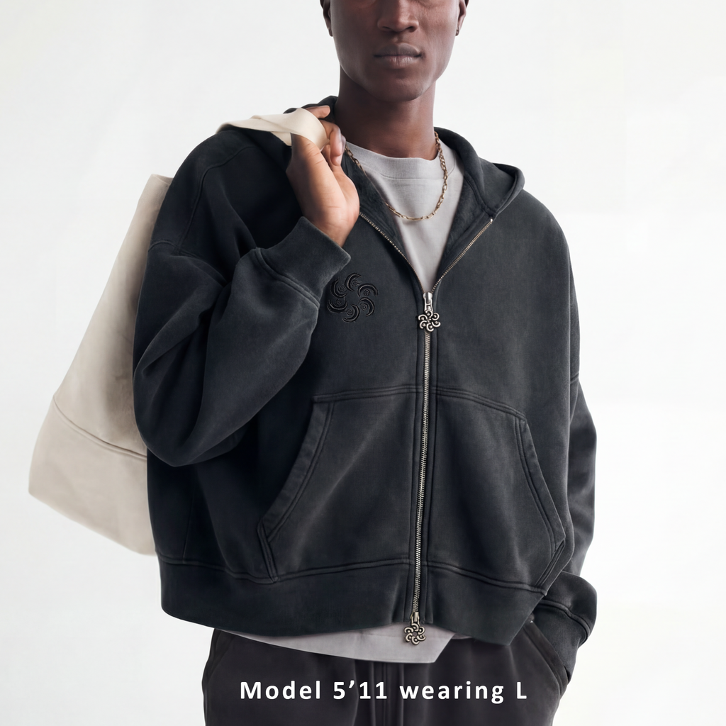 C.O.L. ZIPUP [BLACK]