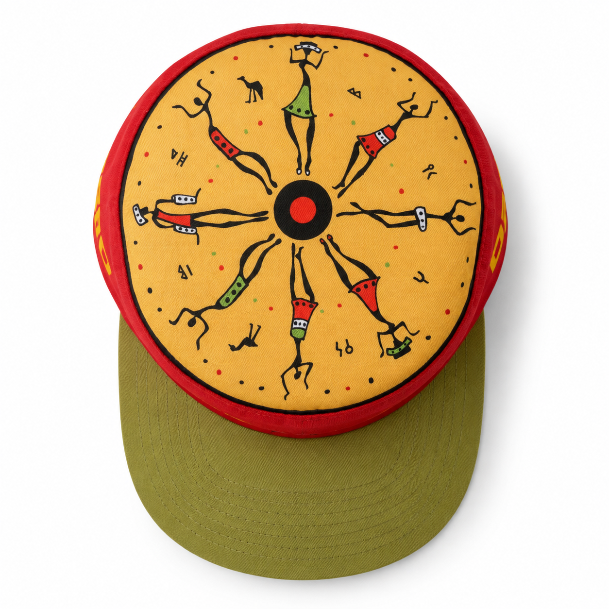Feel The Rhythm Painters Cap