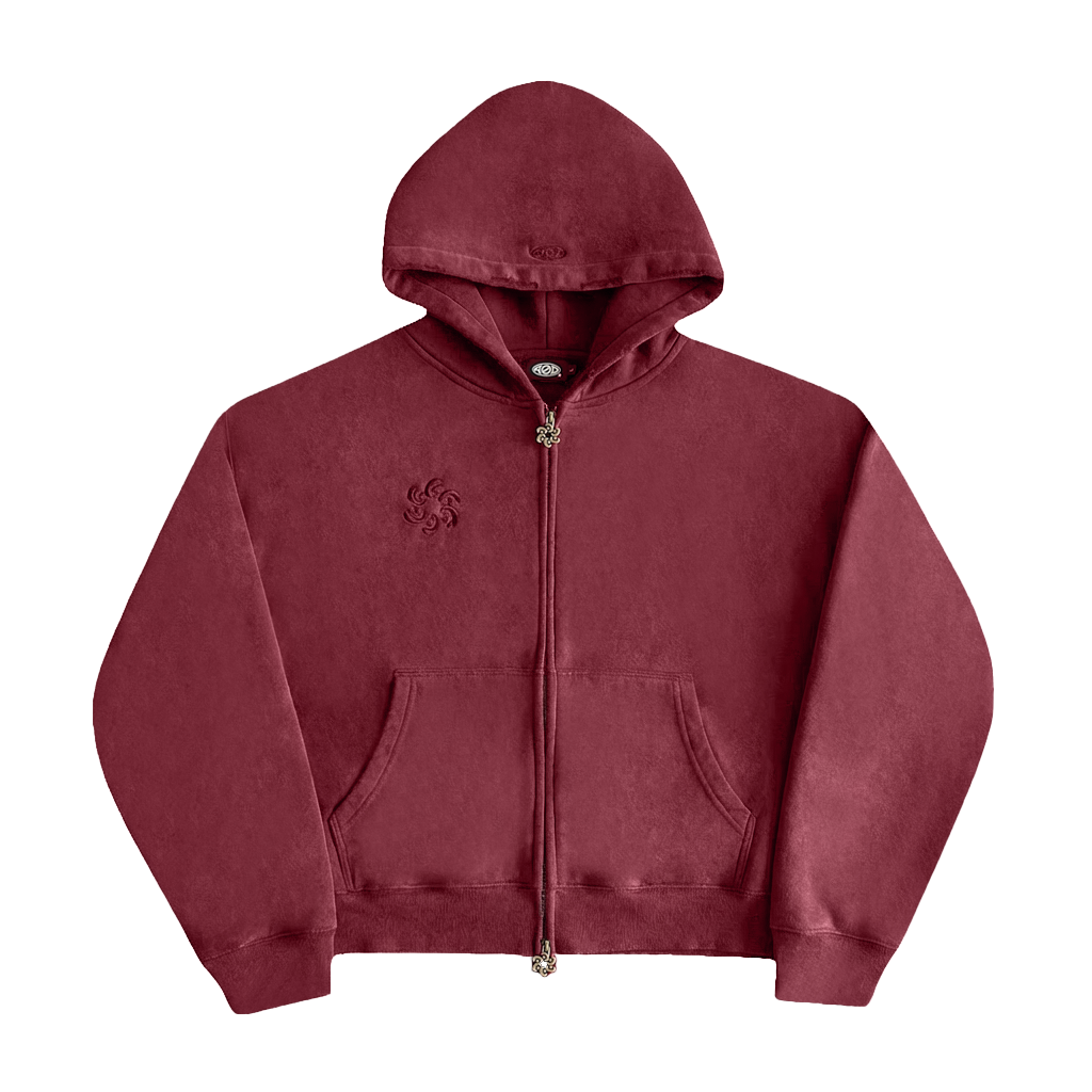 C.O.L. ZIPUP [MAROON]
