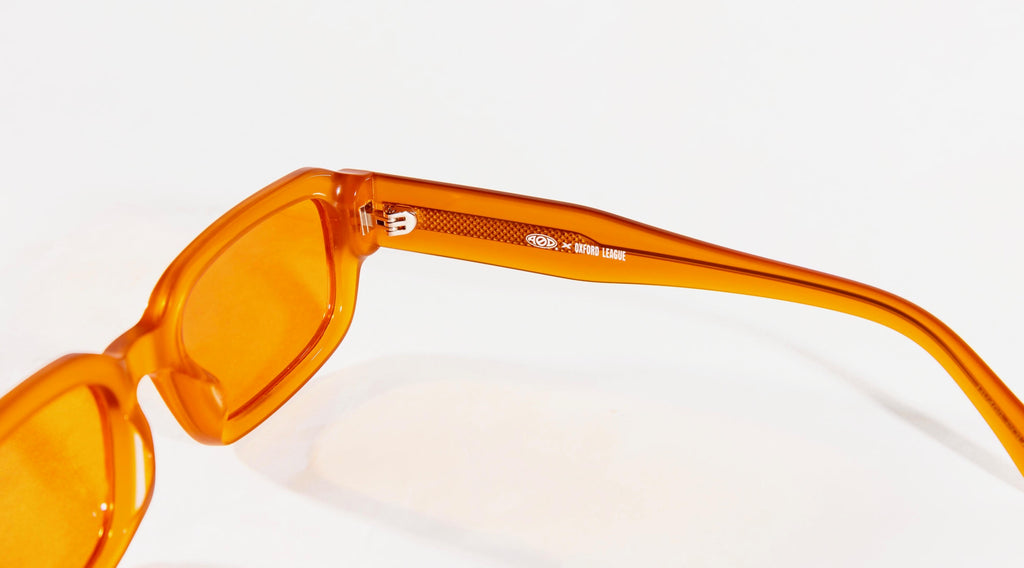 AØD x Oxford League Sunglasses [Hyper Orange]: PRE-ORDER