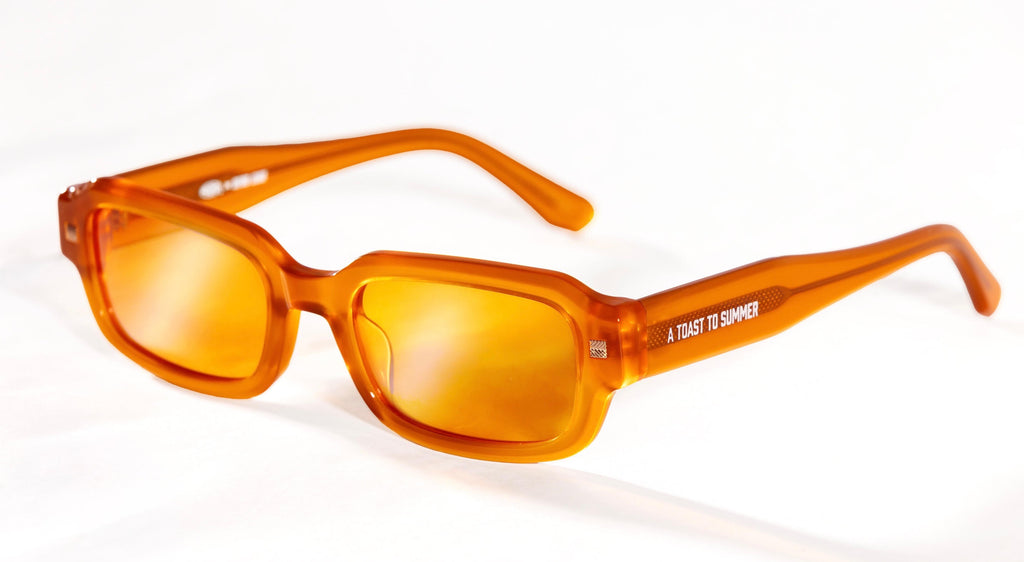 AØD x Oxford League Sunglasses [Hyper Orange]: PRE-ORDER